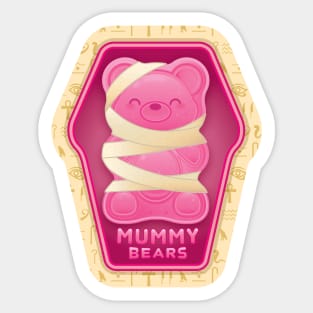 Mummy Bears Sticker